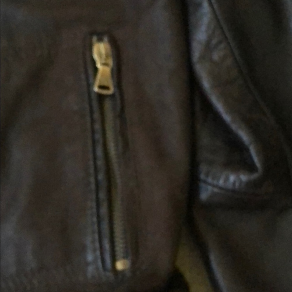 Dolce Gabana distressed leather cropped jacket EUC - Picture 2 of 6